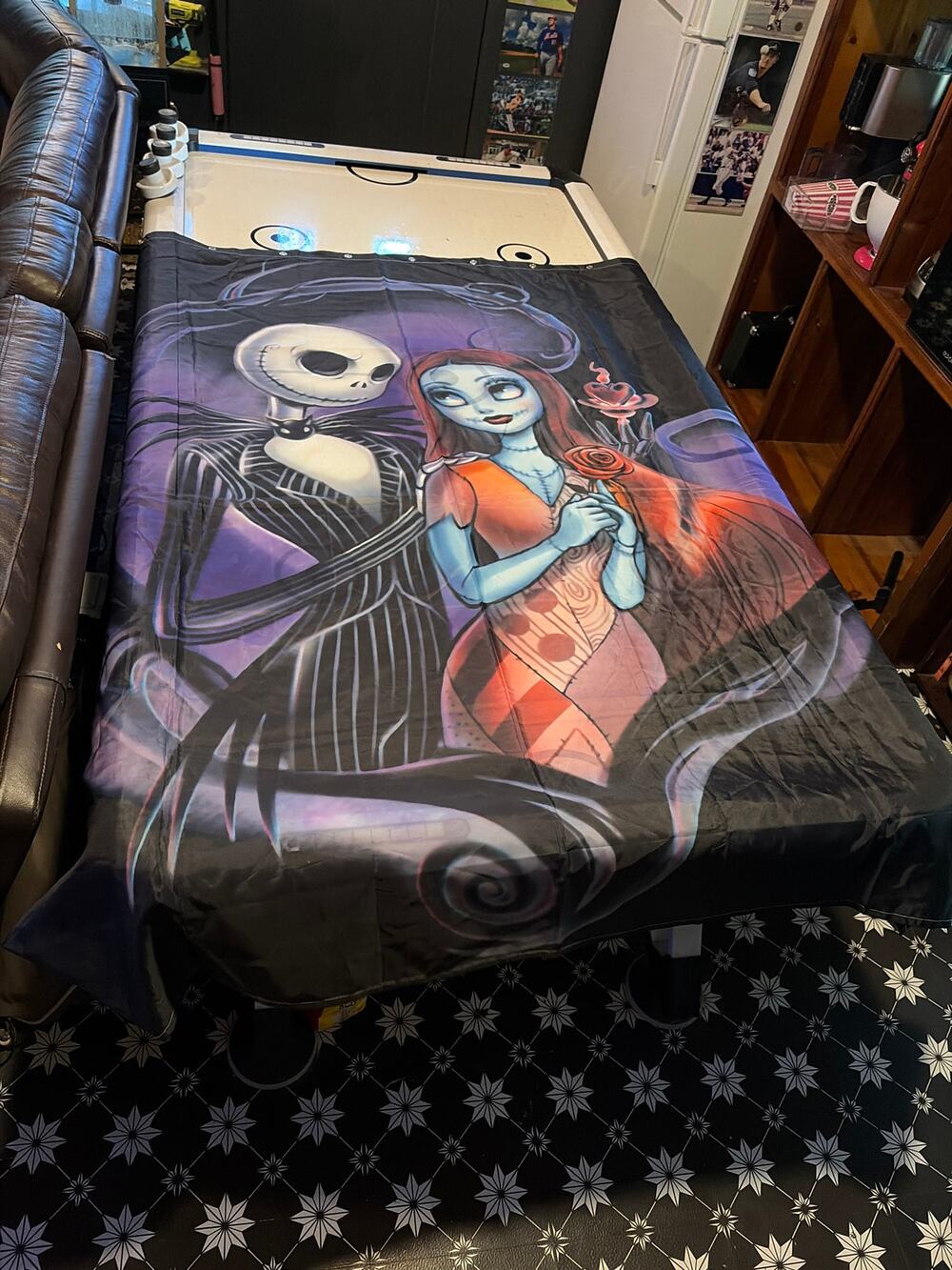 5’5” x 5’5” The Nightmare Before Christmas Fabric Wall Decor